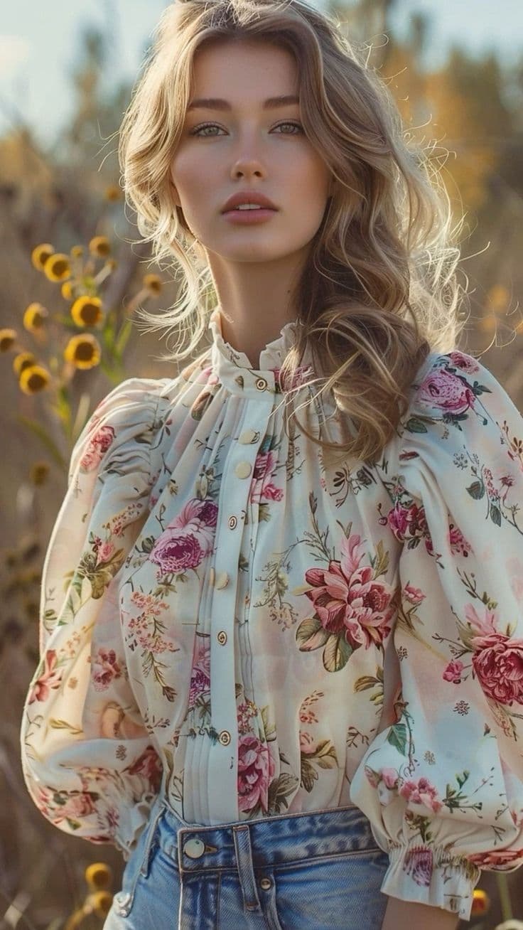 Floral Print Shirt
